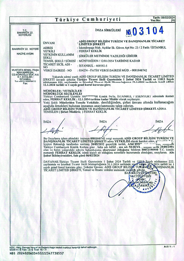 İmza Sirküleri