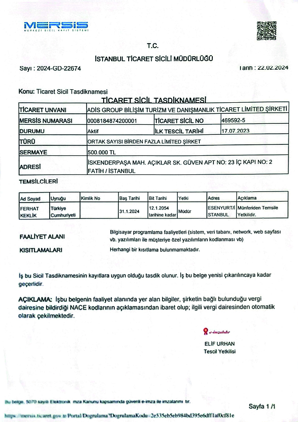 Sicil Belgesi
